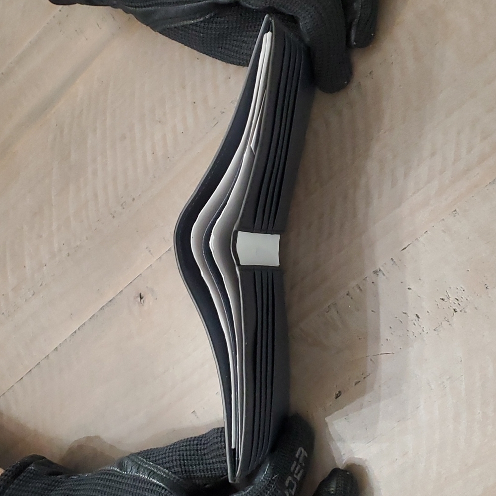 Nwt Michael Kors dark blue men's wallet - Picture 4 of 6